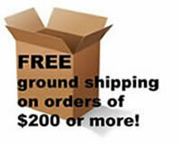 Free Shipping & Handling  (over $200)