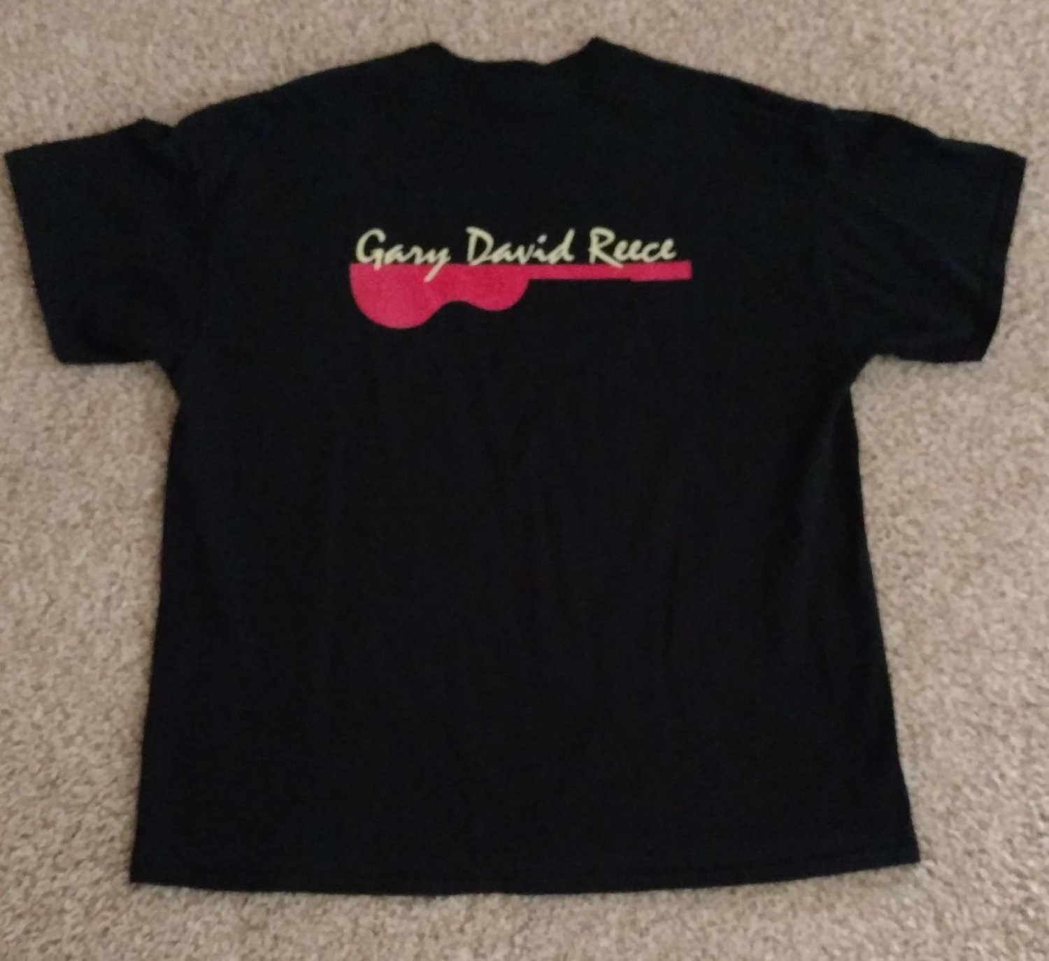 Gary David Reece Logo Short Sleeve T-Shirt - Black - XL