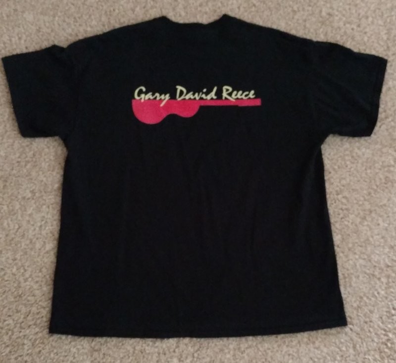 Gary David Reece Logo Short Sleeve T-Shirt - Black - XL