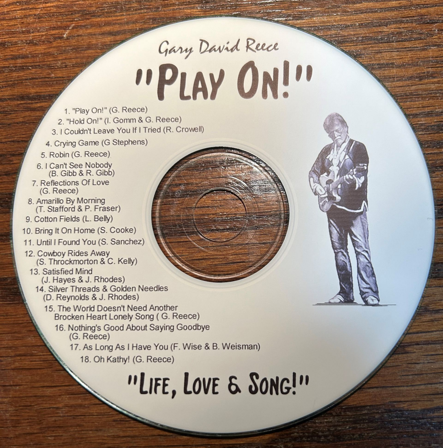 CD/Album "Play On" - Gary David Reece