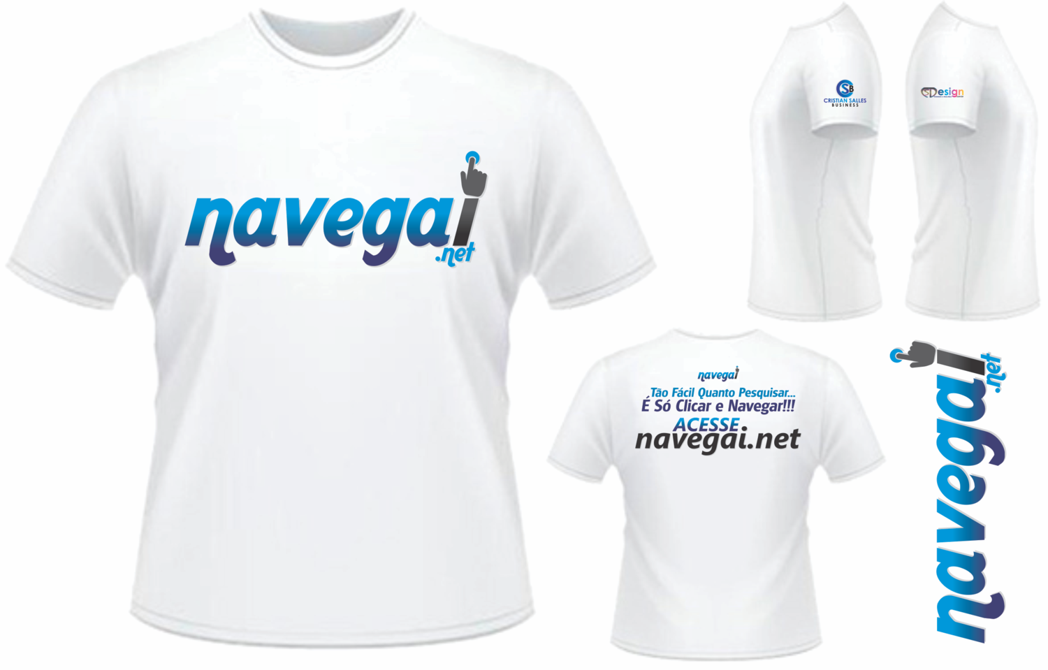Camisa Navegaí + Adesivo