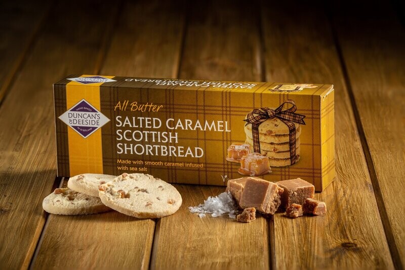 All Butter Salted Caramel Shortbread