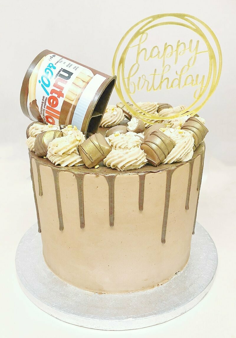 White chocolate and Nutella