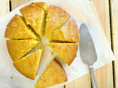 LEMON POLENTA ( slice )