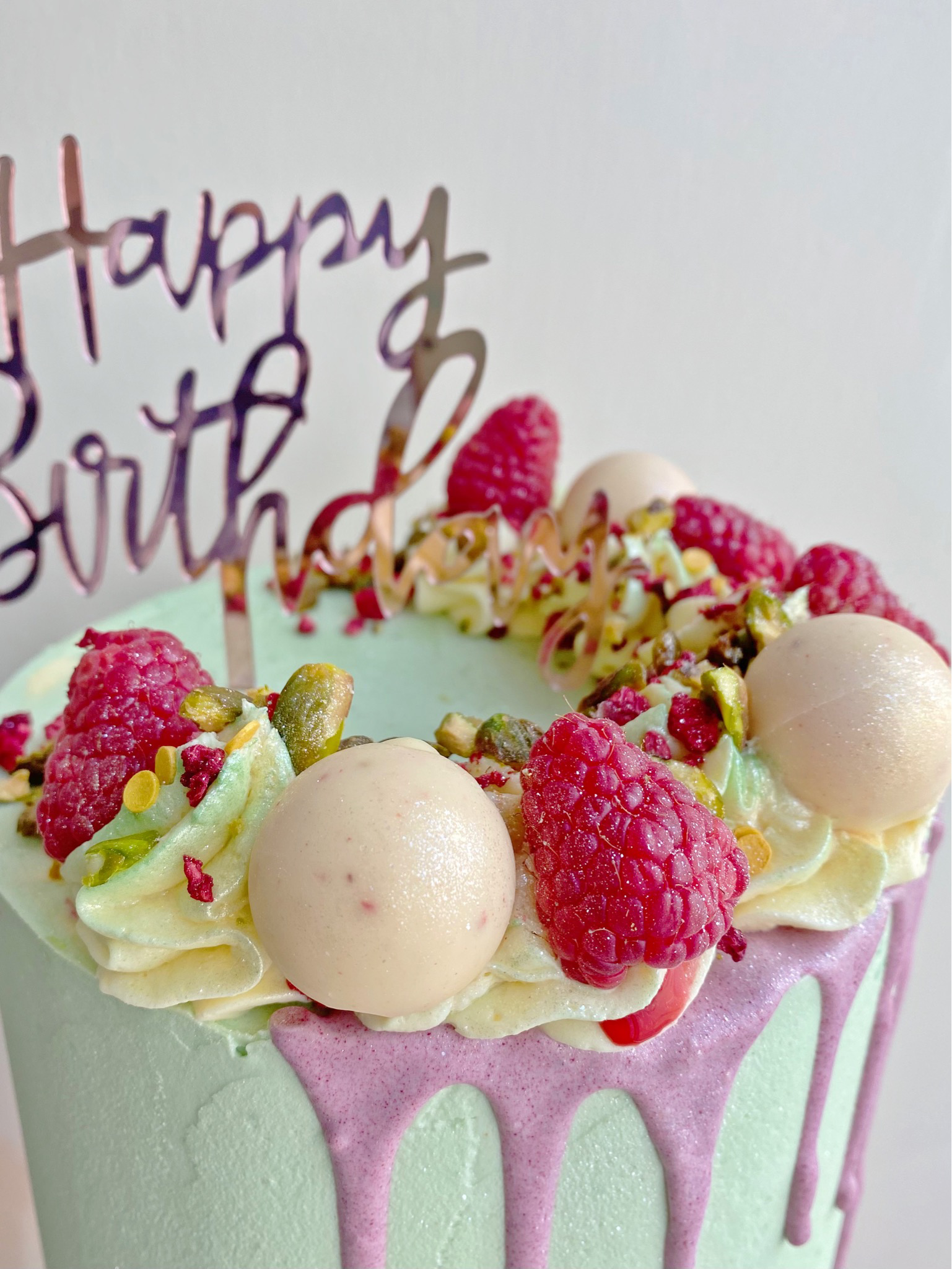 Pistachio & Raspberry