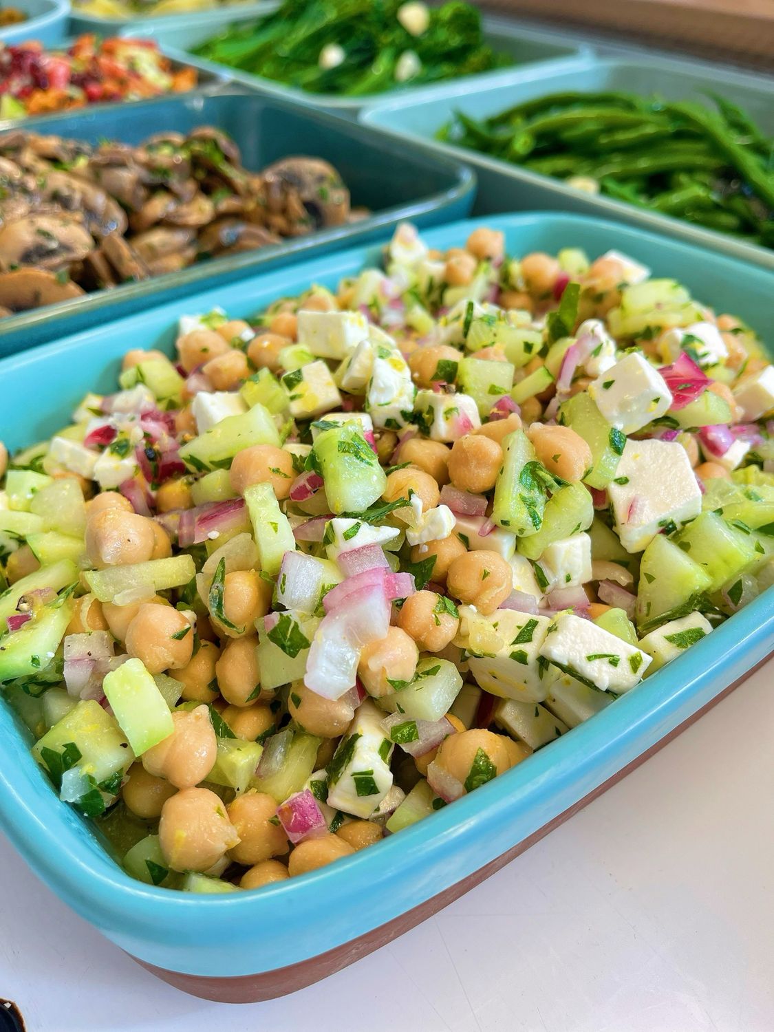 Chickpea and Feta