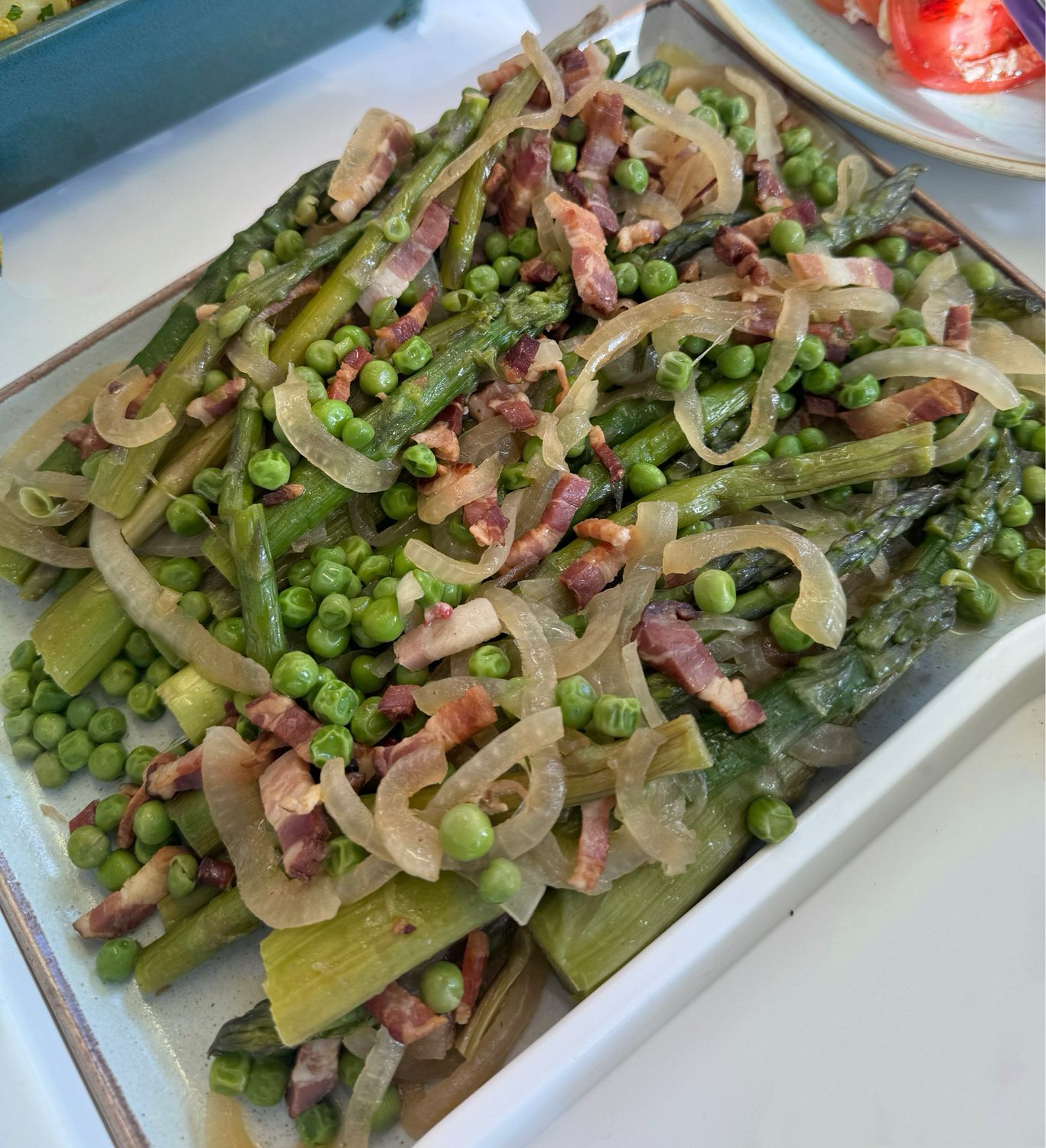 Asparagus, Pea And Pancetta