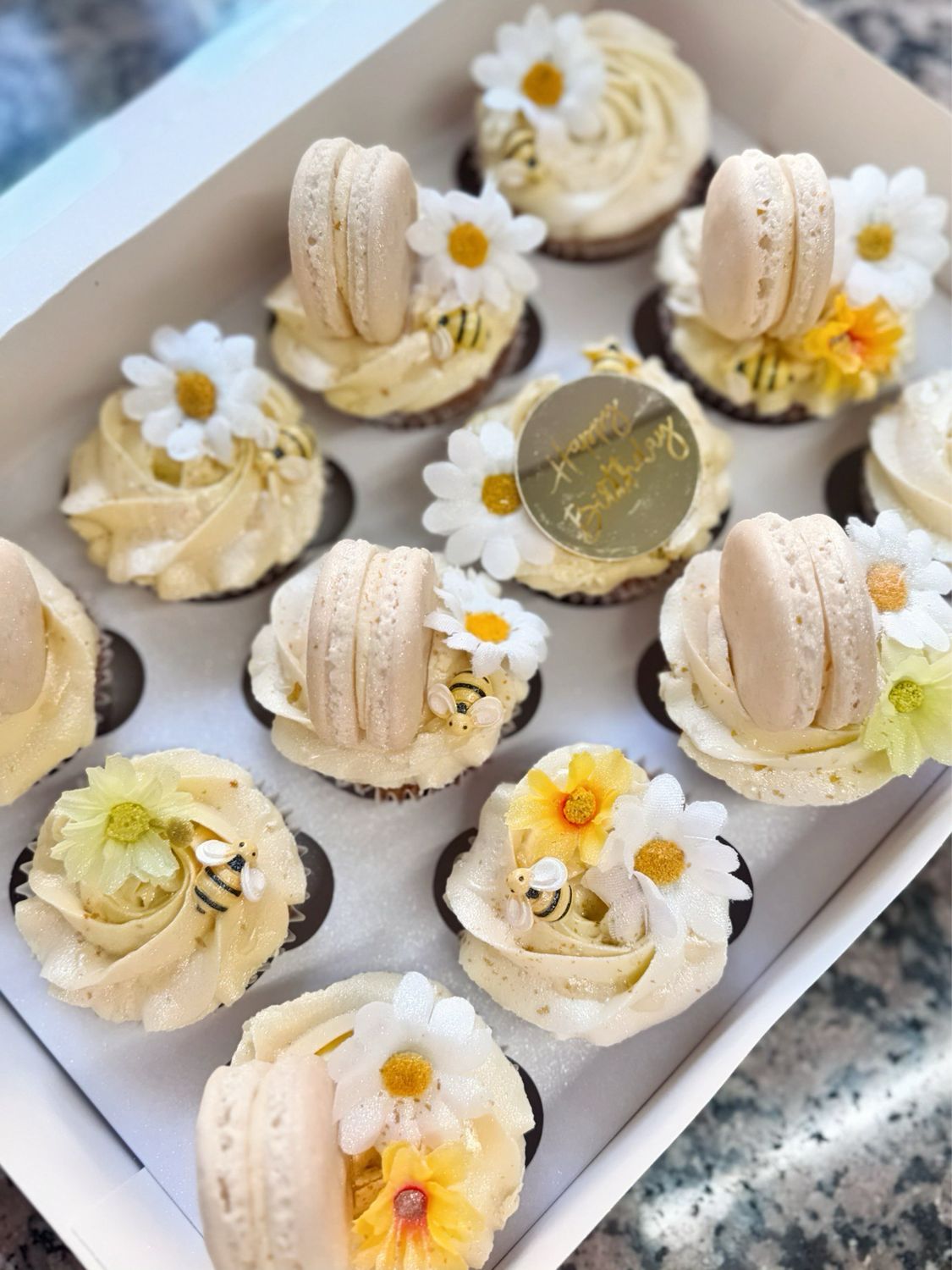 Honey Bee Cupcakes