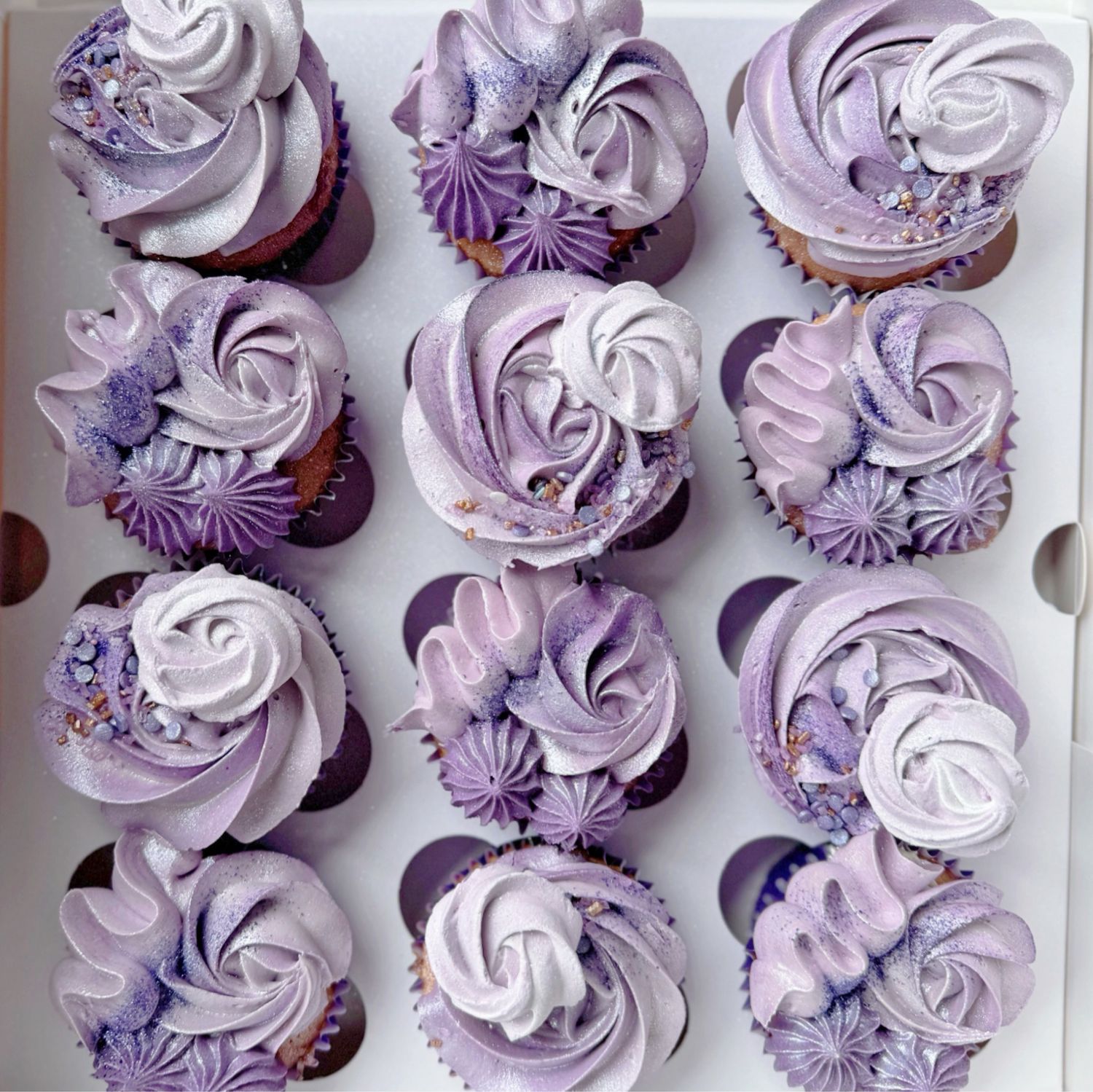 Coloured Themed Cupcakes