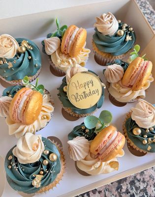 Emerald Green And Gold