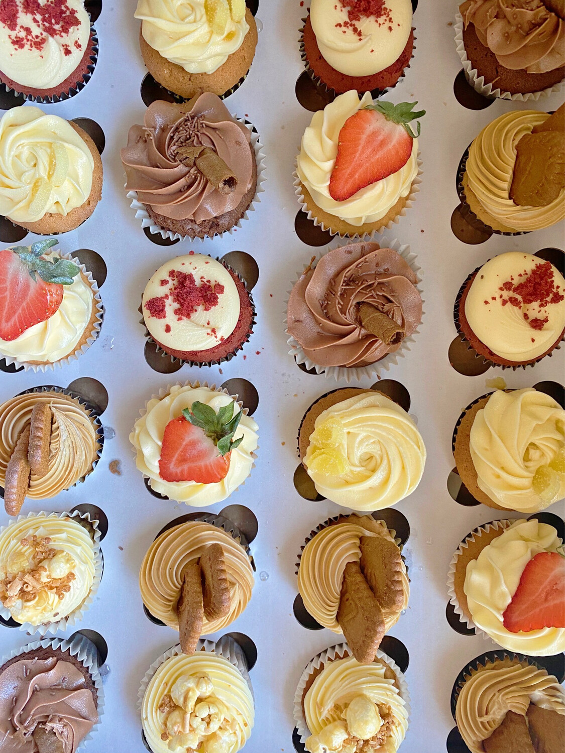 Mixed Cupcake Box Mixed Cupcake Box