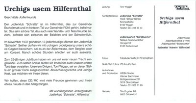 MC Urchigs us em Hilfernthal