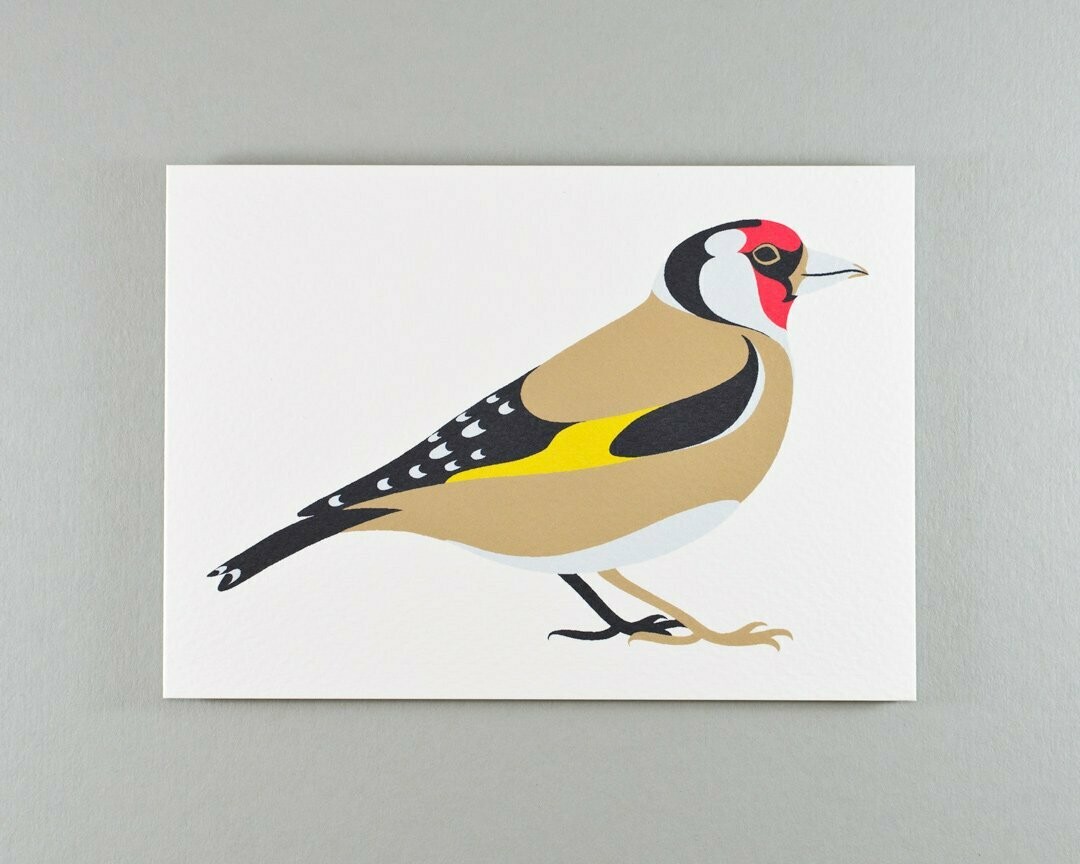 Goldfinch greeting card