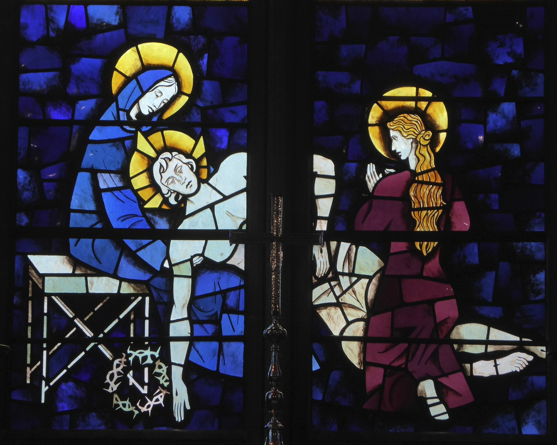 Easter Greetings Card - Harry Stammers' Pieta