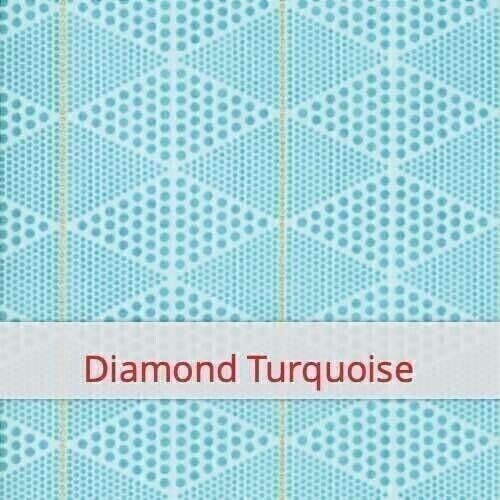 Ovenwanten - Diamond Turquoise