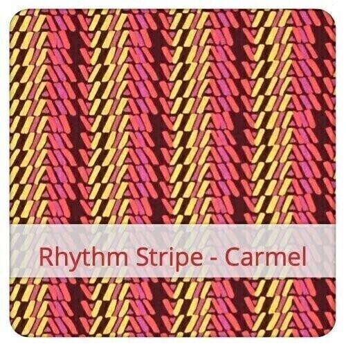 Oven Mitts - Rhythm Stripe - Carmel