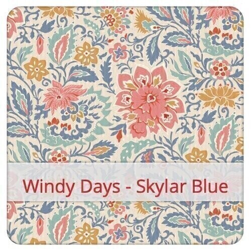 Baguette Bag - Windy Days - Skylar Blue