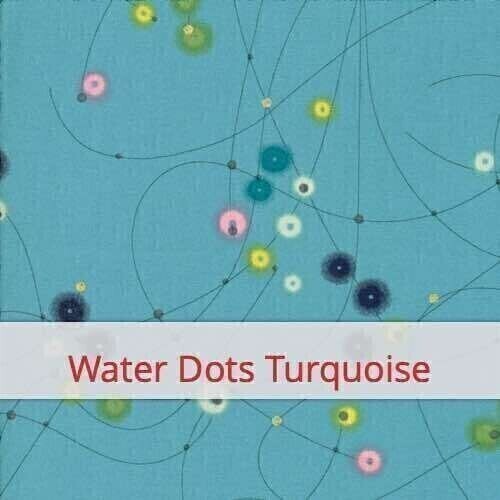 Ovenwanten - Water Dots Turquoise