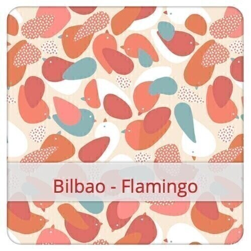 Reusable Wipes: Bilbao - Flamingo