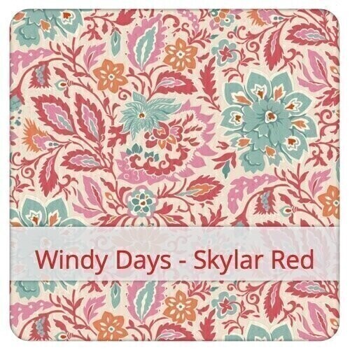 Ovenwanten - Windy Days - Skylar Red