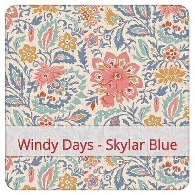 Brotbeutel - Windy Days - Skylar Blue