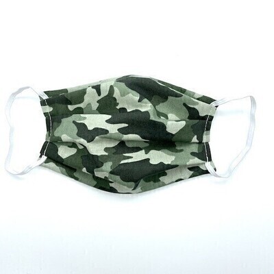 Mondmasker: Kinderen - Camo - Verts