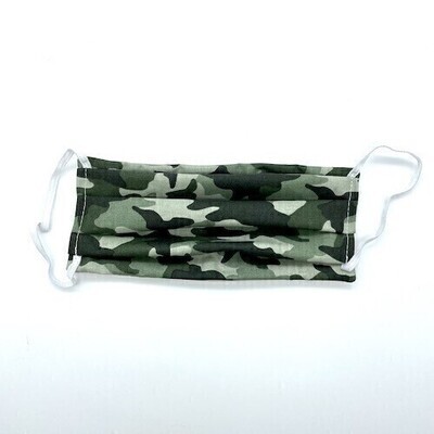 Mondmasker: Kinderen - Camo - Verts