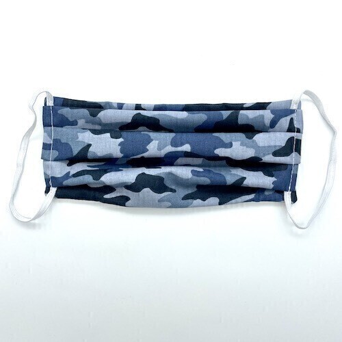 Mask: Child - Camo - Bleus