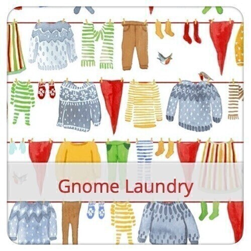 Furoshiki 24x24 - Gnome Laundry