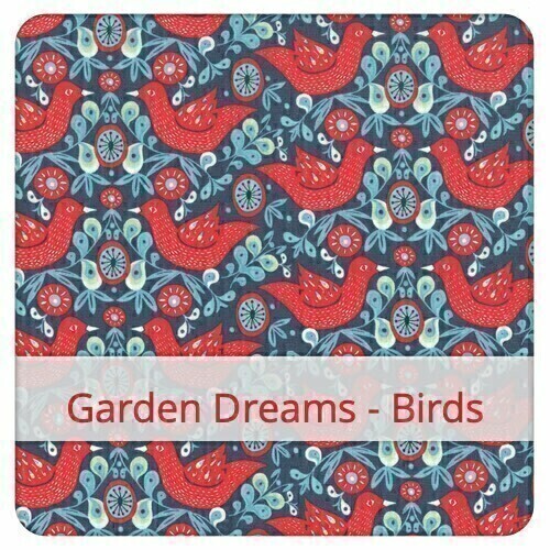 Baguette Bag - Garden Dreams - Birds
