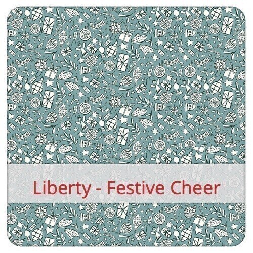 Furoshiki 24x24 - Liberty - Festive Cheer