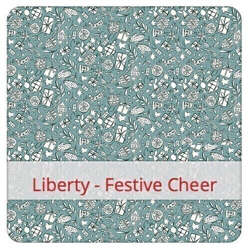 Furoshiki 32x32 - Liberty - Festive Cheer
