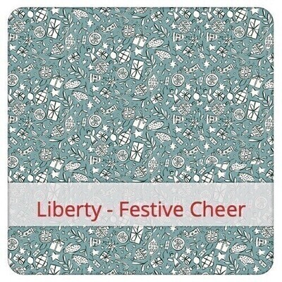 Furoshiki 32x32 - Liberty - Festive Cheer