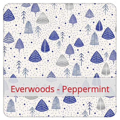 Furoshiki 32x32 - Everwoods - Peppermint