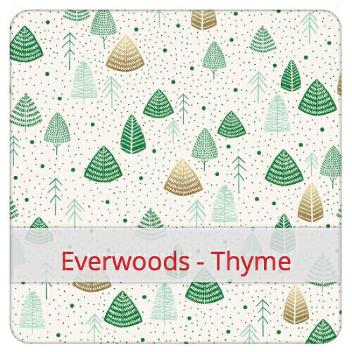 Furoshiki 24x24 - Everwoods - Thyme