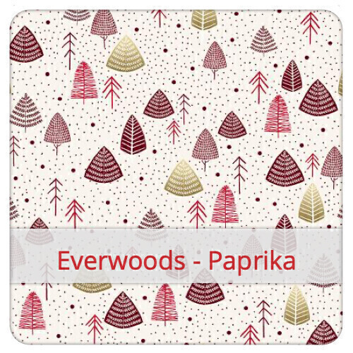 Furoshiki 24x24 - Everwoods - Paprika