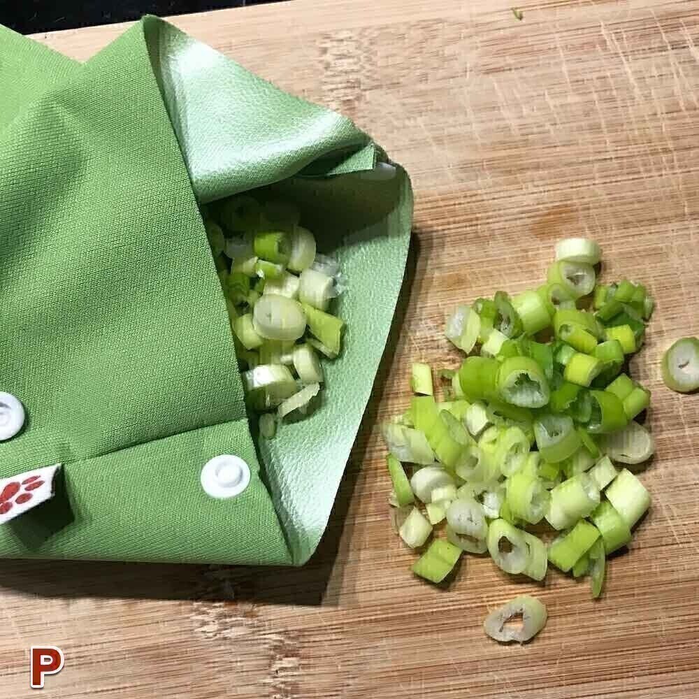 Sac de Congélation Réutilisable Moyen - Lime Green