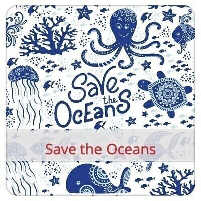 Snack-Beutel - Save the Oceans