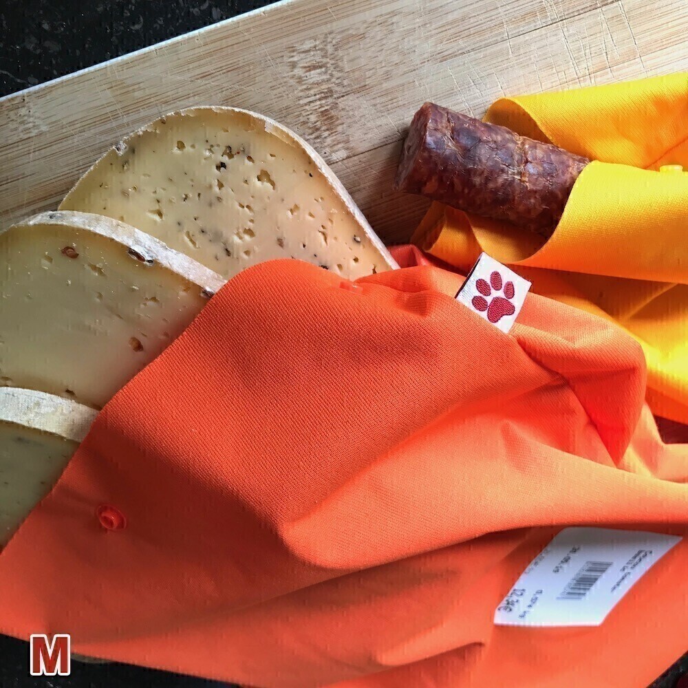 Sac de Congélation Réutilisable Grand - Orange