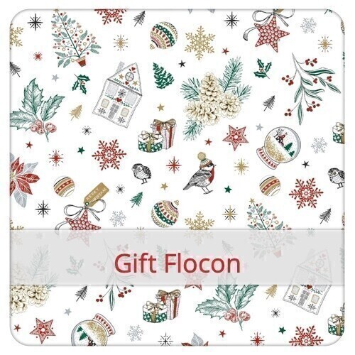 Furoshiki 24x24 - Gift Flocon