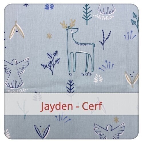 Furoshiki 24x24 - Jayden - Cerf