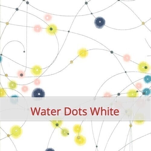 Sac à Baguette - Day in Paris: Water Dots White Sac à Baguette - Day in Paris: Water Dots White