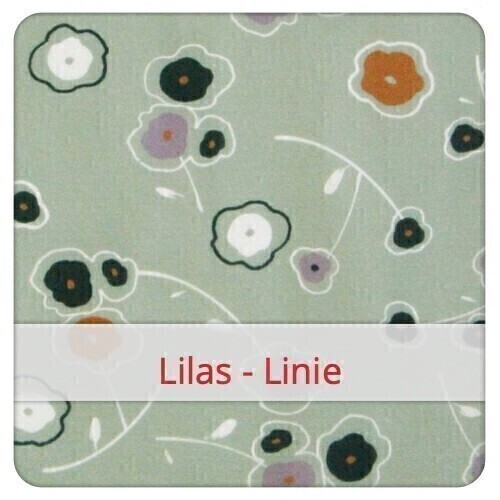Serviette  20x20cm x 2: Lilas - Chazine & Lilas - Linie