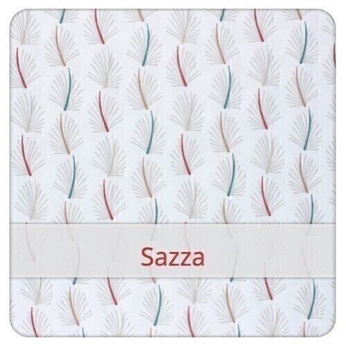 Serviette  20x20cm x 2: Gift Flocon & Sazza