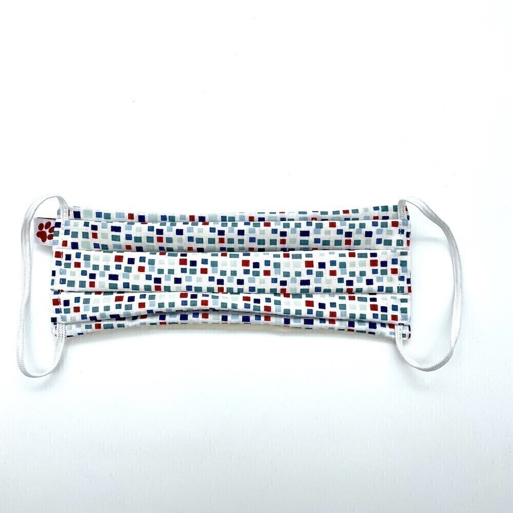 Mask: Adult - Uggi Check Blue