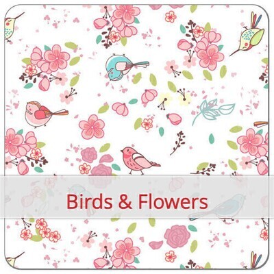 Pochette Snack - Birds & Flowers