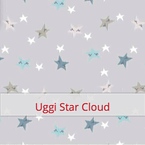 Herbruikbare Zakdoeken - Zakje van 5 - Uggi Star Cloud