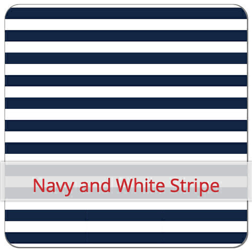 Snack - Navy and White Stripe