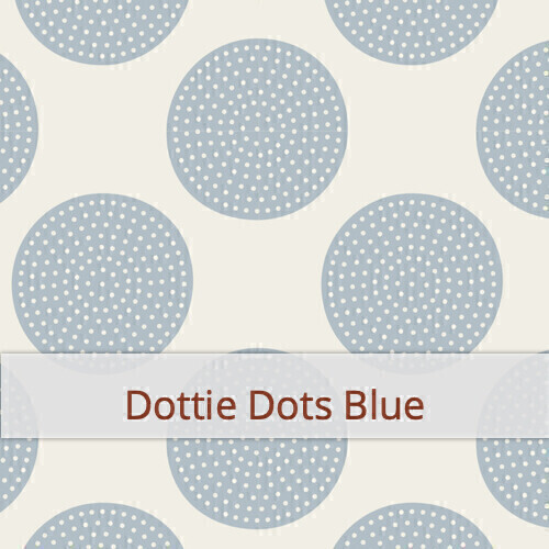 Large Bread Bag - Dottie Dots Blue Large Bread Bag - Dottie Dots Blue