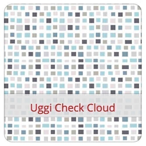 Herbruikbare Zakdoeken - Zakje van 5 - Uggi Check Cloud